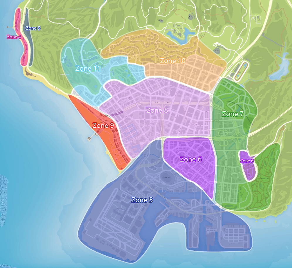 City Pricing Map